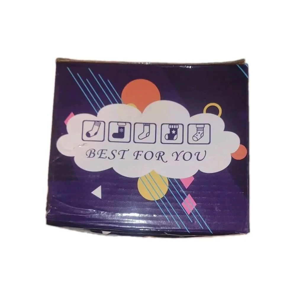 Fuzzy Grip Socks, Ages 4 To 6, NIB, 6pk